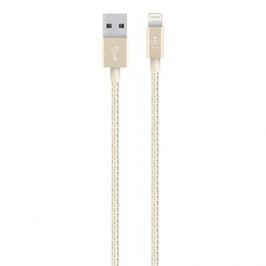 Belkin MIXIT Metallic Lightning 1.2m kovově zlatý