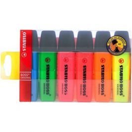 STABILO Boss 2-5mm sada 6 barev