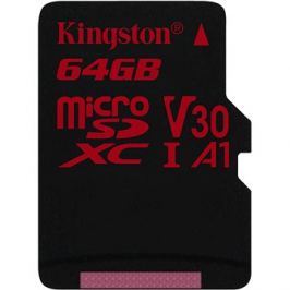 Kingston Canvas React MicroSDXC 64GB A1 UHS-I V30