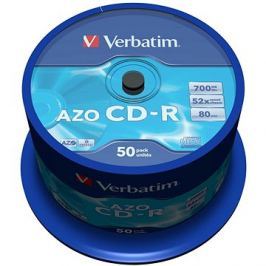 VERBATIM CD-R 80 52x CRYST. spindl 50pck/BAL
