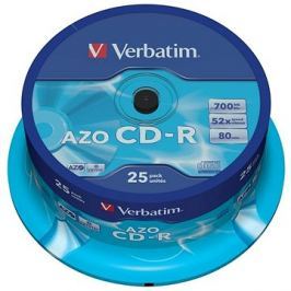 VERBATIM CD-R 80 52x CRYST. spindl 25pck/BAL