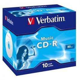 VERBATIM CD-R 80 MUSIC box 10pck/BAL