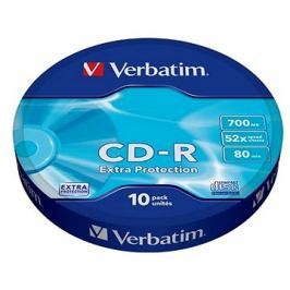 VERBATIM CD-R 80 52x WRAP EXTRA PROTECTION 10pck/BAL
