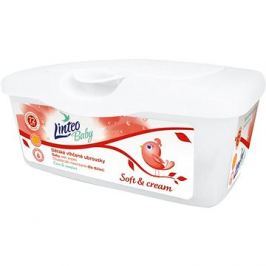 LINTEO BABY Vlhčené ubrousky SOFT AND CREAM BOX 72 ks