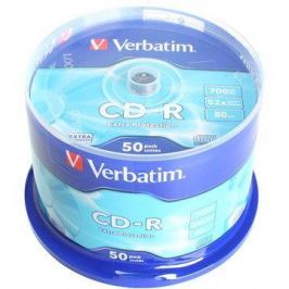 Verbatim CD-R DataLife Protection 52x, 50ks cakebox