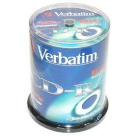 Verbatim CD-R DataLife Protection 52x, 100ks cakebox