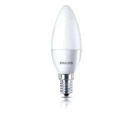 Philips LED Svíčka 5,5-40W, E14, 2700K, Mléčná
