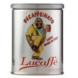 Lucaffe Decaffeinato, mletá, 250g