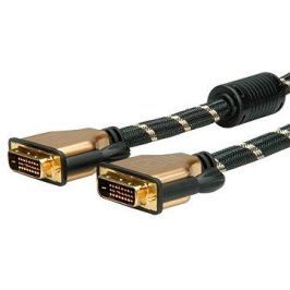 ROLINE Gold DVI dual link, ferity, 7.5m