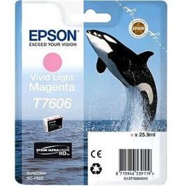 Epson T7606 jasně světle purpurová