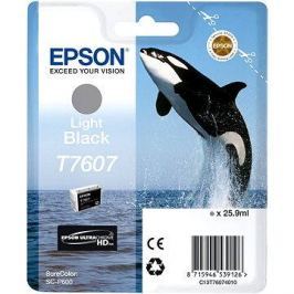 Epson T7607 světle černá