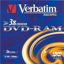 Verbatim DVD-RAM 3x, 5ks v krabičce