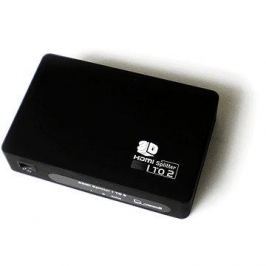PremiumCord externí HDMI Splitter, 2x port HDMI 1.4 černý