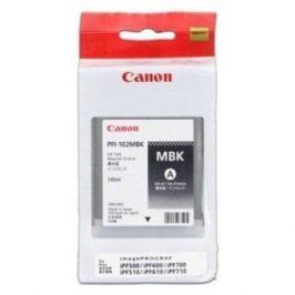 Canon PFI-102MBK matná černá