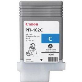 Canon PFI-102C azurová