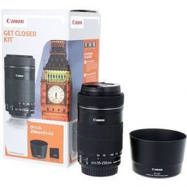 Canon EF-S 55-250mm f/4.0 - 5.6 IS STM + ET-63