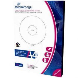 MediaRange CD/DVD/Blu-ray etikety 41mm - 118mm bílé