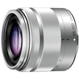 Panasonic Lumix 35-100 mm f/4.0-5.6 ASPH Mega OIS stříbrný