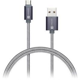 CONNECT IT Wirez Premium Metallic micro USB 1m silver grey