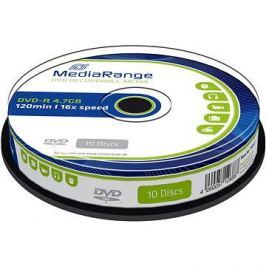 MediaRange DVD-R 4.7GB, 10ks