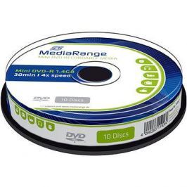 MediaRange DVD-R 8cm 10ks cakebox