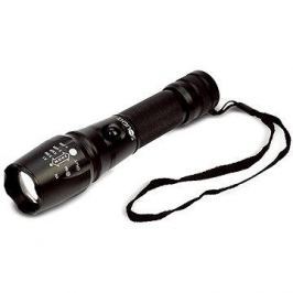 Solight profesionální nabíjecí LED svítilna černá