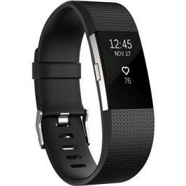 Fitbit Charge 2 Large Black Silver