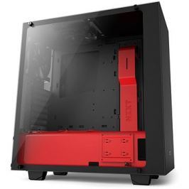 NZXT S340 Elite matná černá/červená