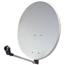 TeleSystem satelitní železná parabola 64x57cm, karton