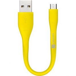 CONNECT IT Wirez Micro USB žlutý, 0.13m