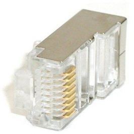 ROLINE 10-pack, RJ45, CAT5, STP, 8p8c, stíněný, na kabel