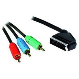 OEM SCART - 3x Cinch RGB propojovací 3m