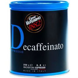 Vergnano Decaffeinato, mletá, 250g
