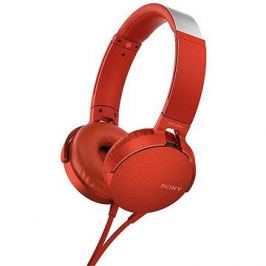 Sony MDR-XB550AP červená