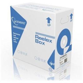 Gembird, drát, CAT5E, UTP, SOL, 305m/box šedý