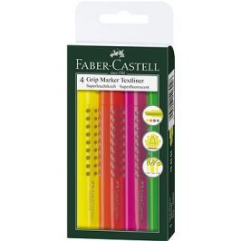 Faber-Castell Grip Marker Textliner, 4 ks