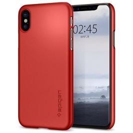 Spigen Thin Fit Metallic Red iPhone X