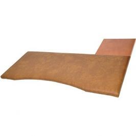 Podložka ergonomická ke klávesnici a myši, velikost 1, hnědá