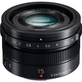 Panasonic Leica DG Summilux 15mm f/1.7 ASPH černý