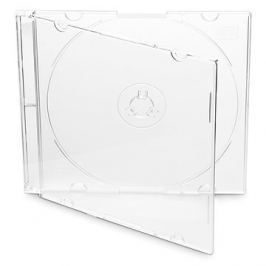 Cover IT Krabička slim na 1ks - čirá (transparent), 5.2mm,10ks/bal