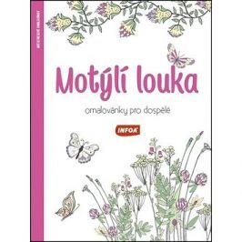 Motýlí louka Omalovánky pro dospělé