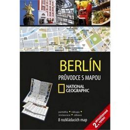 Berlín průvodce s mapou: 12 rozkládacích map
