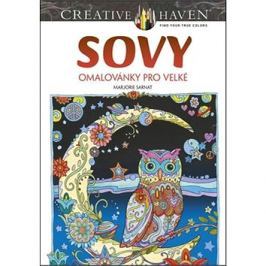 Sovy omalovánky pro velké: Creative Haven