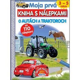 Moja prvá kniha s nálepkami O autách a traktoroch: so 110 nálepkami