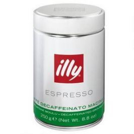 ILLY Decaffeinated, mletá, 250g