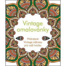 Vintage omalovánky: Překrásné Vintage nákresy pro vaší tvorbu