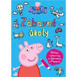 Peppa Pig Zábavné úkoly: Maluj, vybarvuj a dokresluj s Peppou