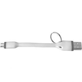 CELLY USB přívěšek microUSB bílý