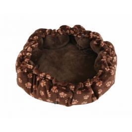 Stahovací pelíšek Orbis de luxe hnědé tlapičky 50 cm