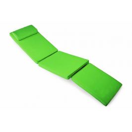 Divero 40739 Polstrování pro lehátko 188 cm - světle zelená
